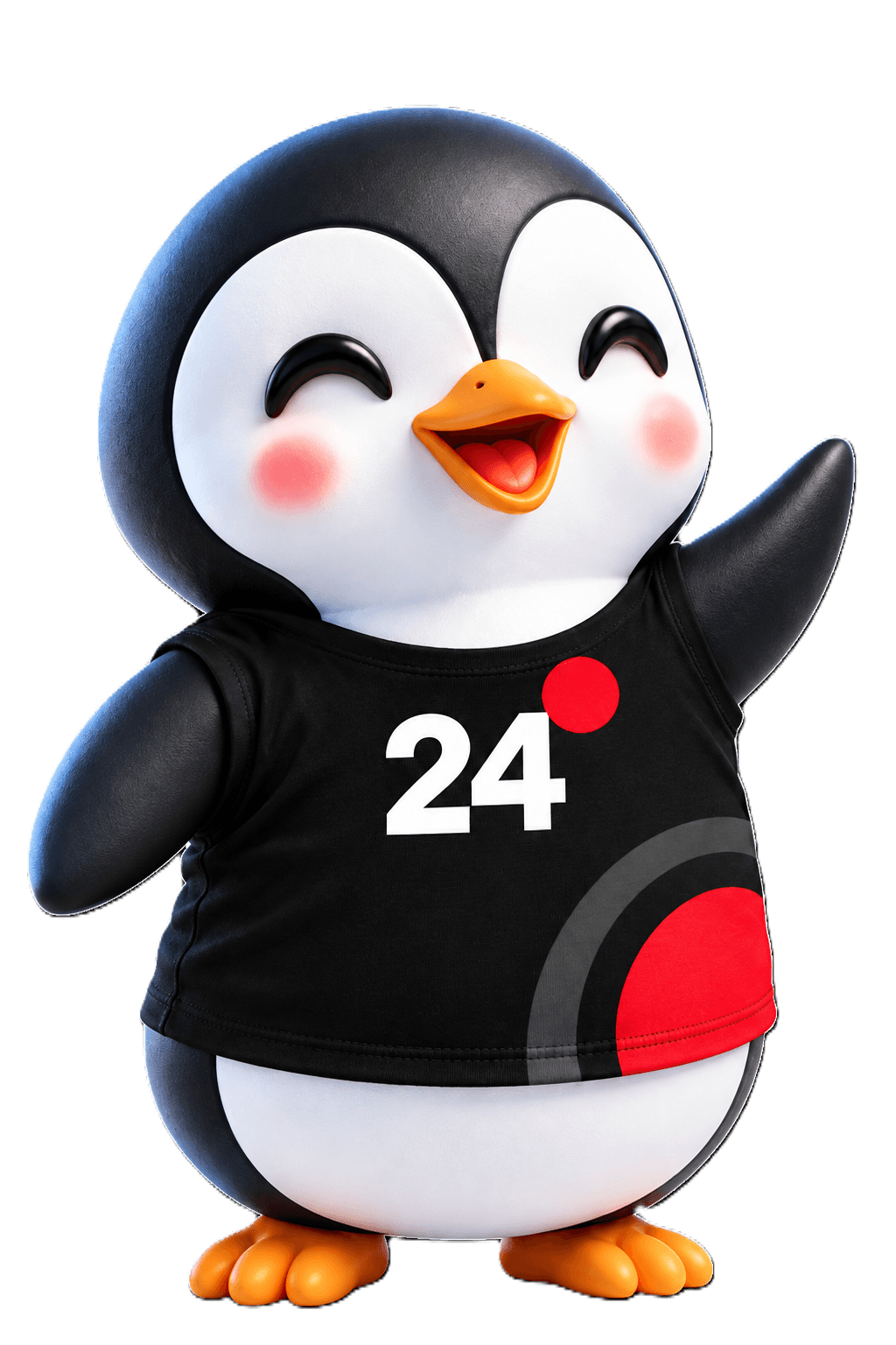 Happy penguin