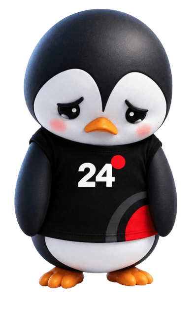 Sad penguin
